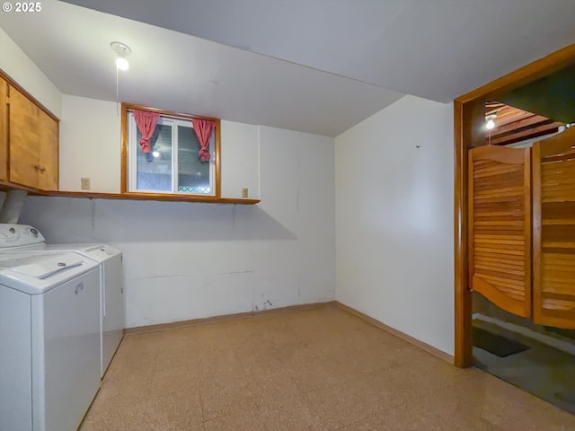 1220 NE 196th Ave, Portland, OR 97230 - laundry room featuring washer and dryer and cabinet space