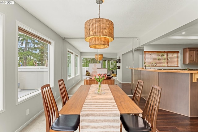 48 Eagle Crest Dr Unit 3D, Lake Oswego, OR 97035 - dining room with recessed lighting and a chandelier