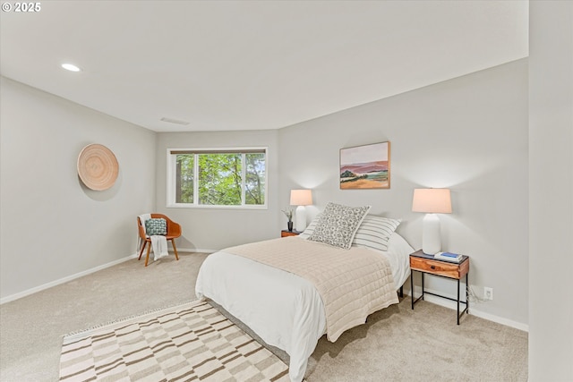 48 Eagle Crest Dr Unit 3D, Lake Oswego, OR 97035 - bedroom featuring carpet and recessed lighting