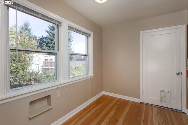 9638 SE Holgate Blvd Unit 1, 2, 3, Portland, OR 97266 - unfurnished room featuring baseboards and light wood finished floors