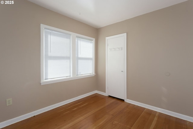 9638 SE Holgate Blvd Unit 1, 2, 3, Portland, OR 97266 - empty room with wood finished floors and baseboards