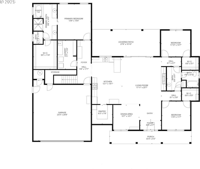 641 E Jones St, Yacolt, WA 98675 - room layout