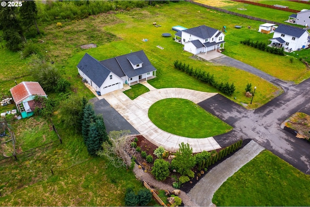 641 E Jones St, Yacolt, WA 98675 - aerial view of property and surrounding area