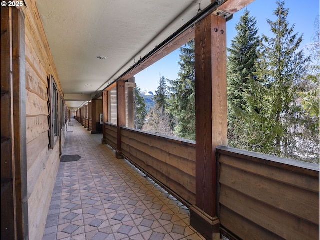 view of corridor