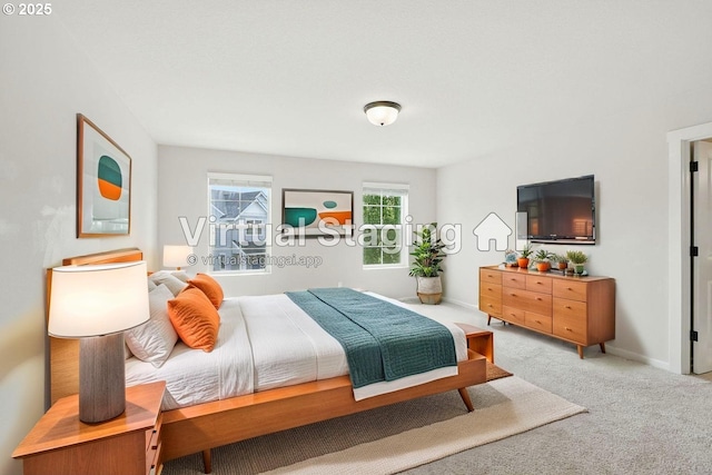 10090 NW Bartlett Loop, North Plains, OR 97133 - bedroom with light carpet and baseboards