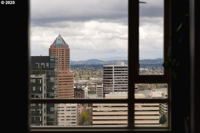 1500 SW 11th Ave Unit 2404, Portland, OR 97201 - city view featuring a mountainous background
