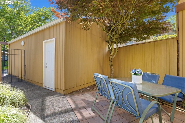 1735 NW Lakeway Ln, Beaverton, OR 97006 - view of patio / terrace with outdoor dining area