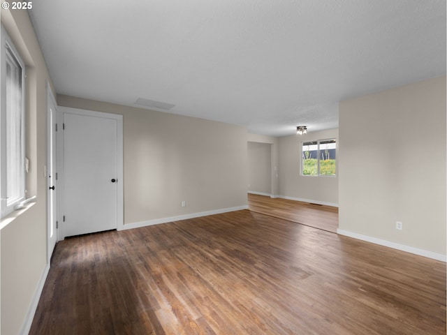 24033 SE Oak St, Gresham, OR 97030 - empty room featuring wood finished floors and baseboards
