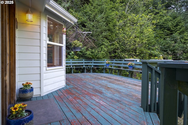 594 NE Newport Heights Dr, Newport, OR 97365 - view of wooden terrace