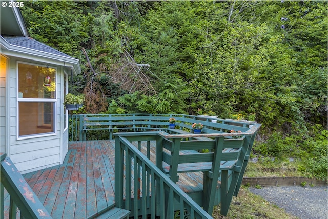 594 NE Newport Heights Dr, Newport, OR 97365 - view of wooden deck