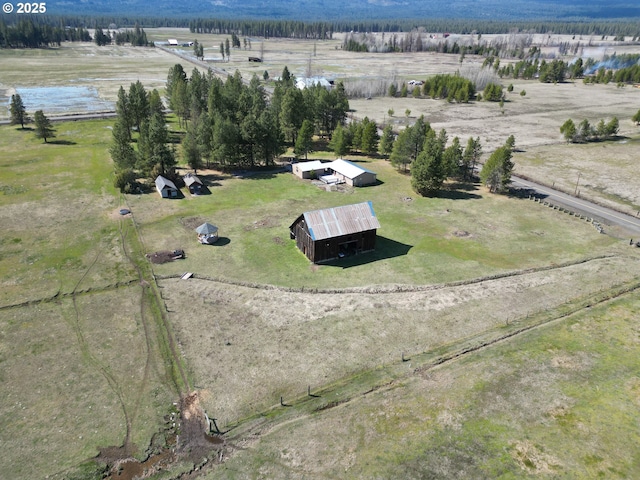 overview of rural landscape