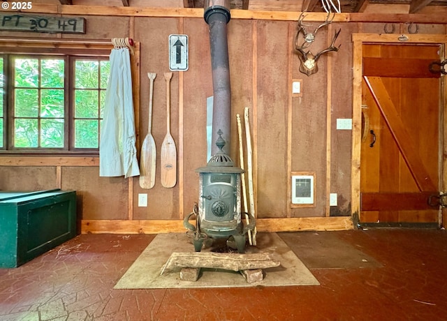26015 NE Lucia Falls Rd, Yacolt, WA 98675 - detailed view of a wood stove