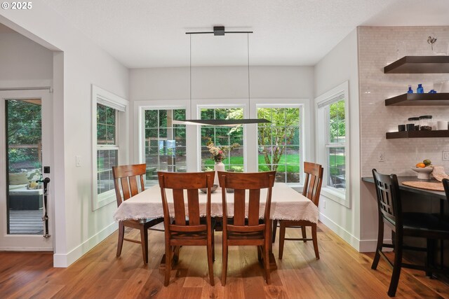 10215 SW Snowgoose Pl, Beaverton, OR 97007 - dining room with wood finished floors and baseboards