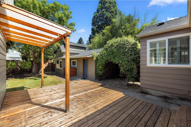 6416 NE 23rd Ave, Portland, OR 97211 - view of deck