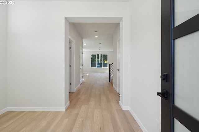 11506 NE 51st Ave, Vancouver, WA 98686 - hall with light wood-style floors, recessed lighting, and baseboards
