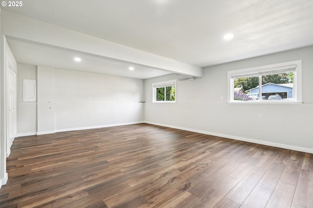 704 SE 207th Ave, Gresham, OR 97030 - empty room with wood finished floors and recessed lighting