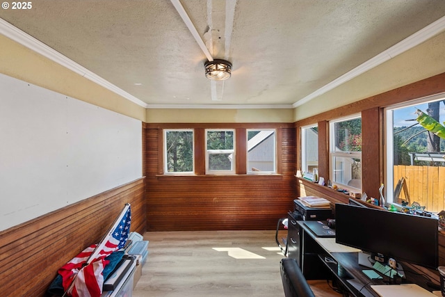 sunroom / solarium featuring a healthy amount of sunlight