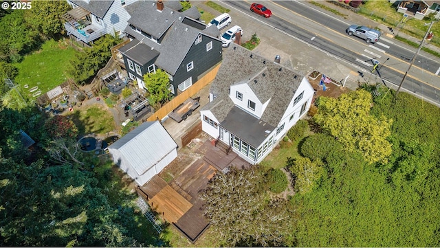 drone / aerial view