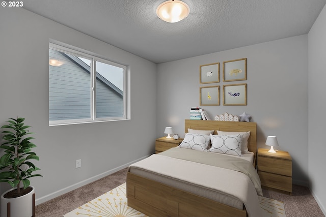 2604 S 8th Way, Ridgefield, WA 98642 - bedroom featuring carpet floors and a textured ceiling