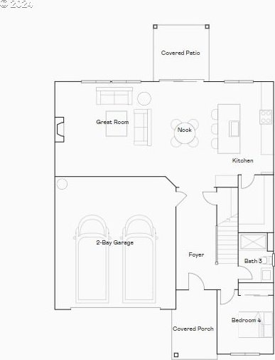 2604 S 8th Way, Ridgefield, WA 98642 - view of floor plan / room layout