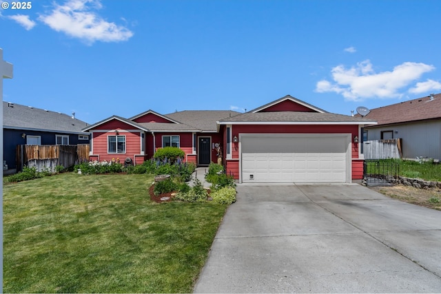 719 NE Quince Ave, Redmond, OR 97756 - ranch-style house featuring a garage, driveway, and roof with shingles