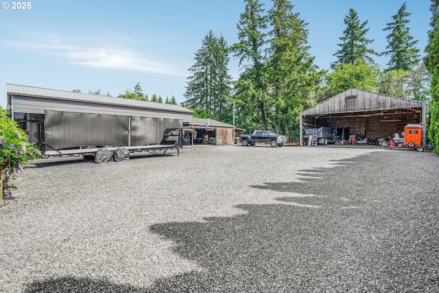 2472 Willamina Ave, Forest Grove, OR 97116 - view of vehicle parking featuring an outbuilding