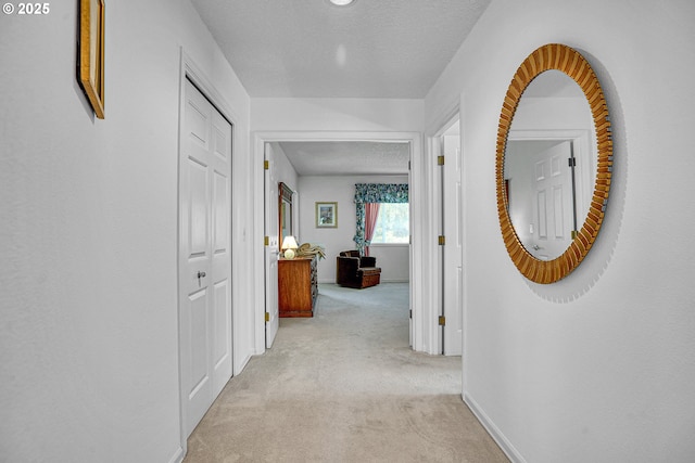 12459 SE Imperial Crest St, Happy Valley, OR 97086 - corridor with light carpet and baseboards