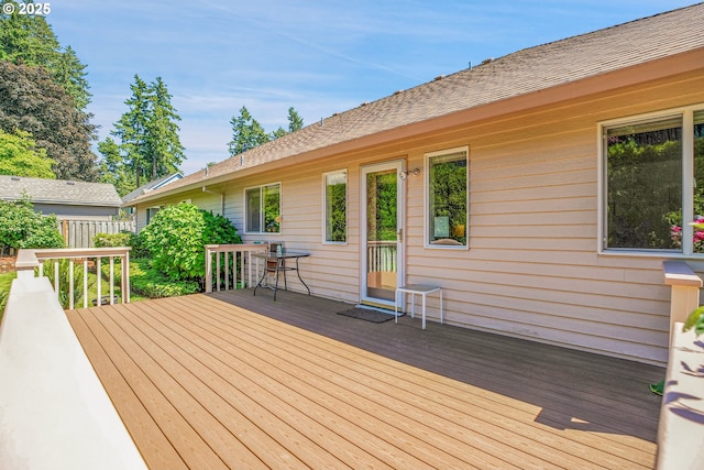 12459 SE Imperial Crest St, Happy Valley, OR 97086 - view of wooden terrace