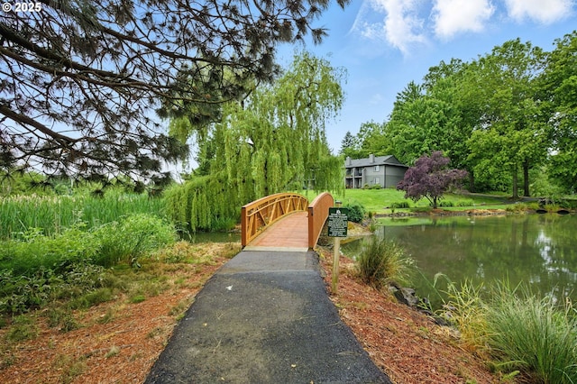 12620 NW Barnes Rd Unit 4, Portland, OR 97229 - gate featuring a water view