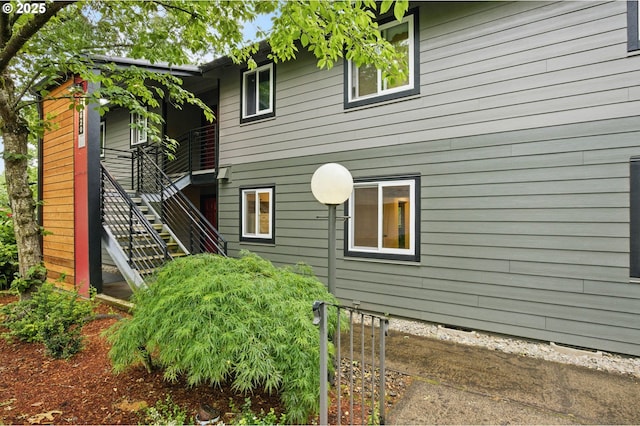 12620 NW Barnes Rd Unit 4, Portland, OR 97229 - view of home's exterior featuring stairs