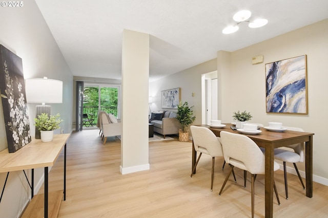 12620 NW Barnes Rd Unit 4, Portland, OR 97229 - dining room with light wood-style floors