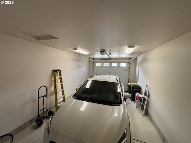 1690 32nd St, Florence, OR 97439 - garage featuring baseboards