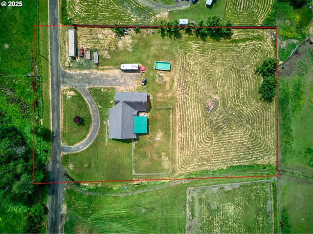 222 Twin Springs Ln, Roseburg, OR 97470 - view of property location with property parcel outlined