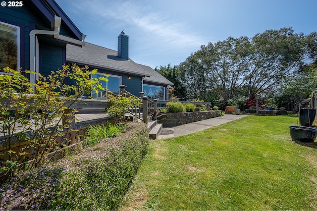 view of yard