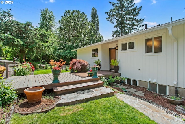 6985 SW Florence Ln, Portland, OR 97223 - view of wooden terrace