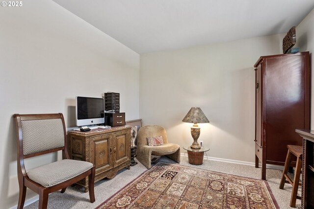 6985 SW Florence Ln, Portland, OR 97223 - office area with light colored carpet and baseboards