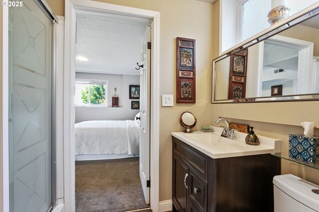 6985 SW Florence Ln, Portland, OR 97223 - ensuite bathroom with vanity and a shower