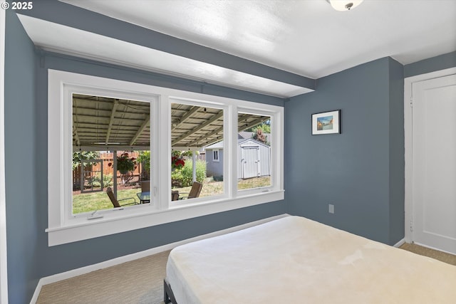 6815 N Smith St, Portland, OR 97203 - bedroom with carpet and baseboards