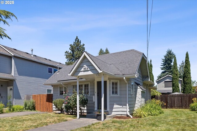 6815 N Smith St, Portland, OR 97203 - bungalow-style home featuring roof with shingles