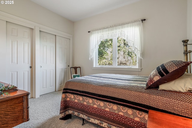 bedroom featuring carpet floors