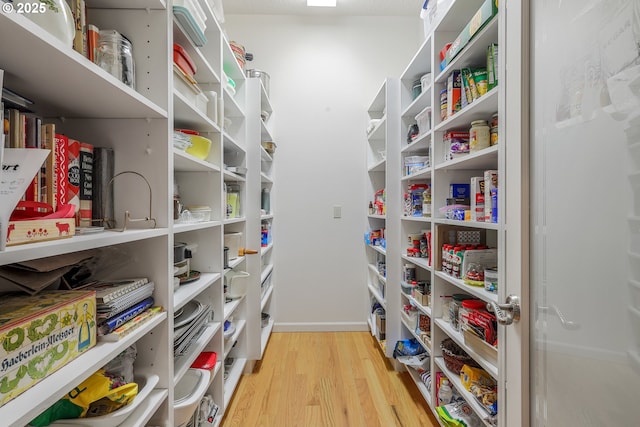 view of pantry