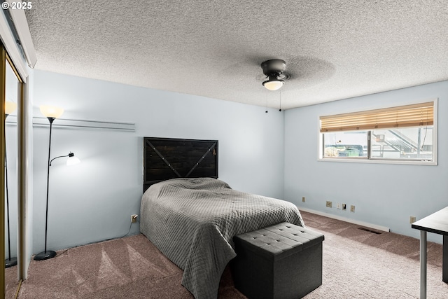 32505 Viewcrest Dr, Warren, OR 97053 - carpeted bedroom with a ceiling fan