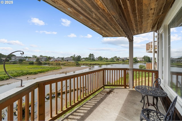 1108 S Holladay Dr Unit 24, Seaside, OR 97138 - balcony with a water view