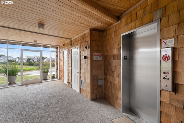 1108 S Holladay Dr Unit 24, Seaside, OR 97138 - unfurnished sunroom with elevator