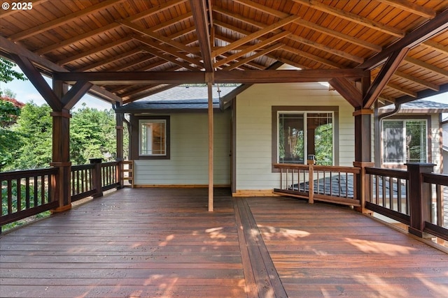 7444 SE 114th Ave, Portland, OR 97266 - view of wooden terrace