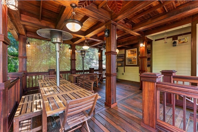 7444 SE 114th Ave, Portland, OR 97266 - view of wooden terrace