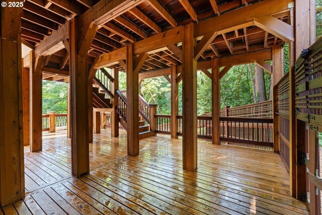 7444 SE 114th Ave, Portland, OR 97266 - deck with stairs