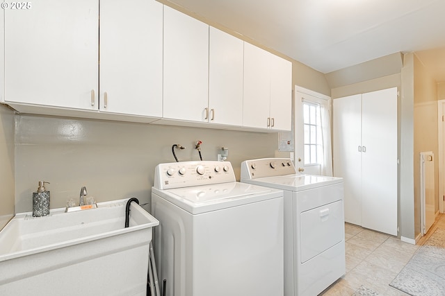 1849 N Jantzen Ave, Portland, OR 97217 - laundry area with cabinet space and independent washer and dryer