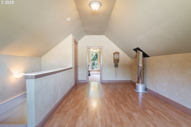 3412 NE 399th St, La Center, WA 98629 - bonus room featuring light wood-style floors and lofted ceiling
