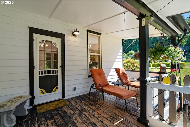 3412 NE 399th St, La Center, WA 98629 - view of wooden porch